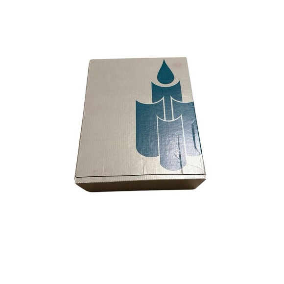 PartyLite - Iced Crystal Trio Set Frosted Stem Votive Tealight Holder P9248 -NIB - Picture 2 of 4